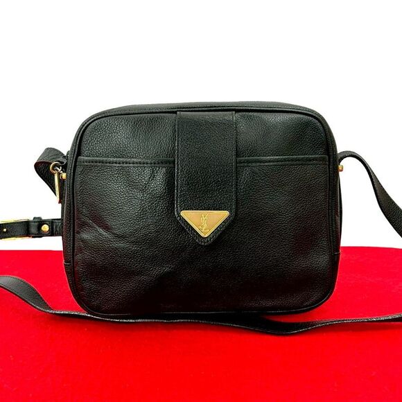 SAINT LAURENT Handbags - Yves Saint Laurent Leather Mini Shoulder Bag